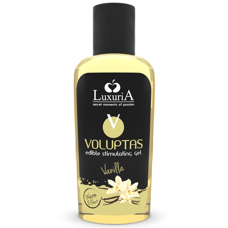 Voluptas ätbar massagegel med vaniljsmak 100 ml