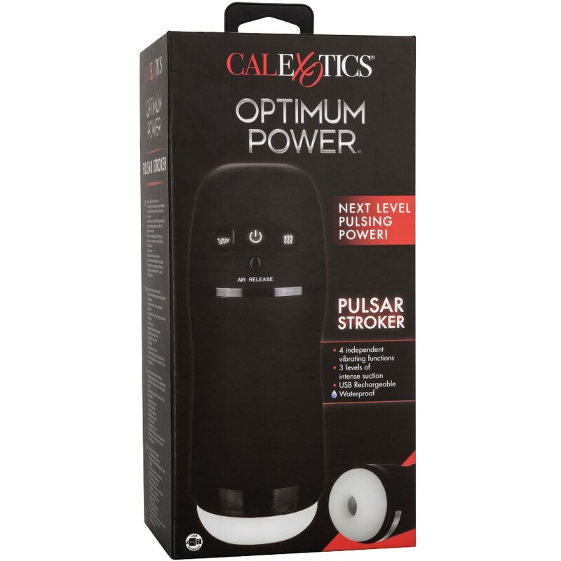 CALEXOTICS Optimum Power Vibrerande Suction Masturbator