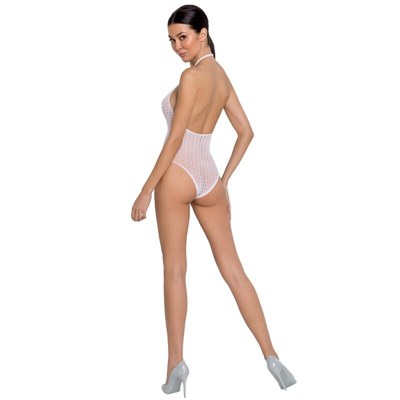 PASSION - WOMAN BS088 VIT BODYSTOCKING EN STORLEK