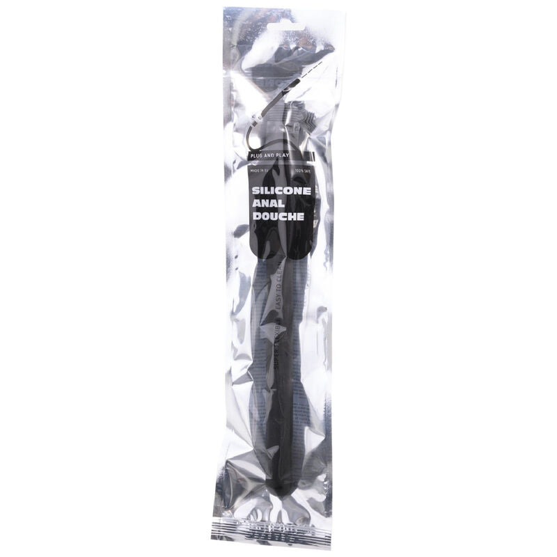 ALL BLACK - DUSCH ANAL SILIKON SISTEMA STOPPER 27 CM