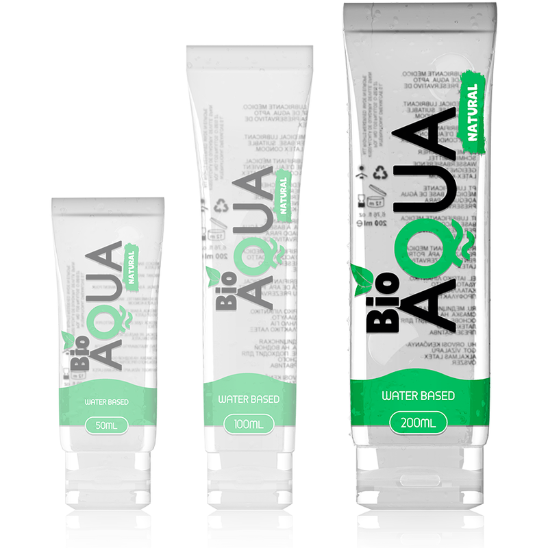 BIOAQUA glidmedel med naturliga ingredienser 200 ml