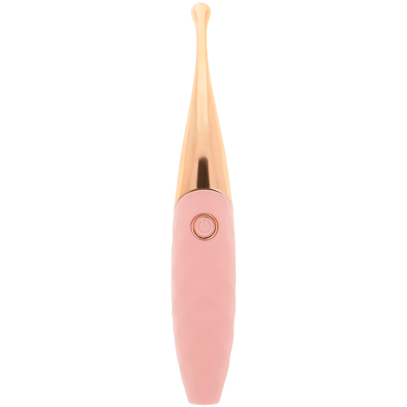 OHMAMA uppladdningsbar klitorisstimulator i rosa och guld