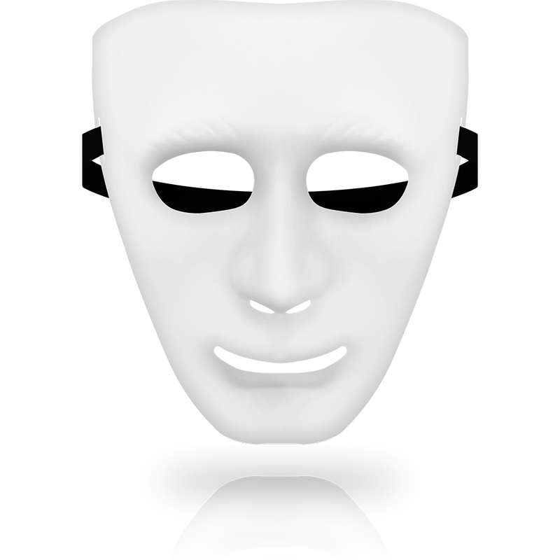OHMAMA - Vit mask i en storlek