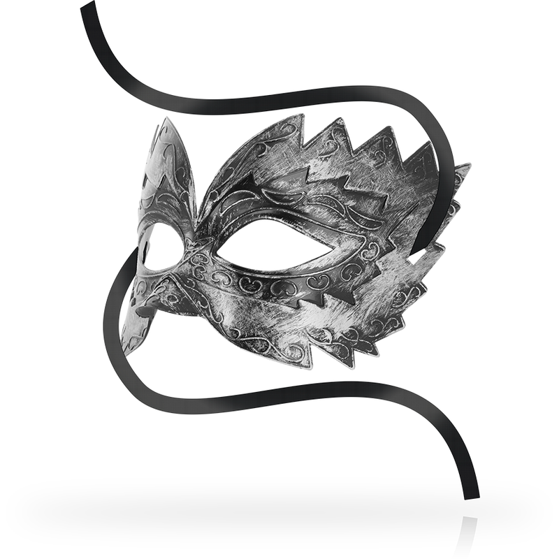 Venetiansk mask i silver från OHMAMA