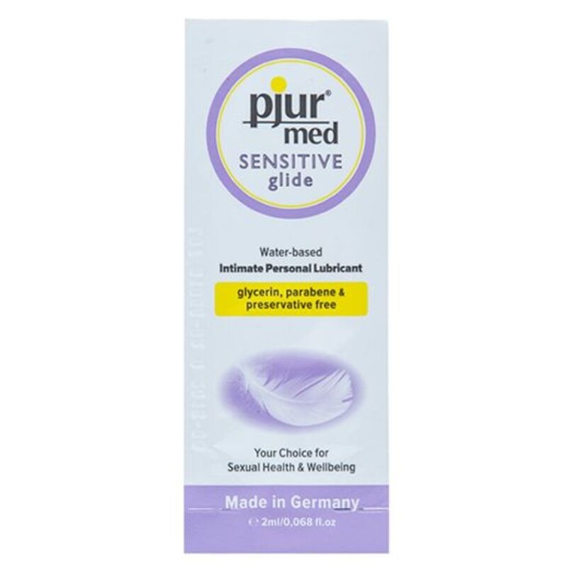 PJUR - MED SENSITIVE GLIDE VATTENBASERAT GLIDMEDEL 2 ML