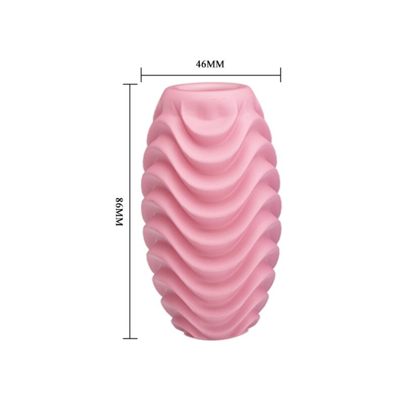 PRETTY LOVE - PINK DUBBELSIDIG MASTURBATOR EGG