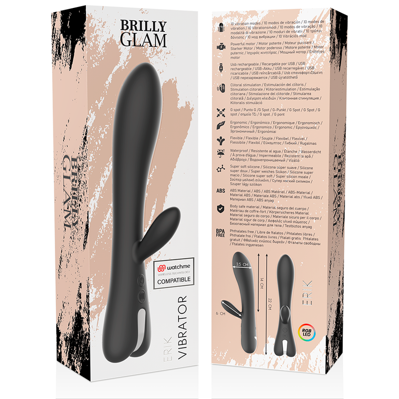 BRILLY GLAM - ERIK VIBRATOR WATCHME TRÅDLÖS TEKNIK