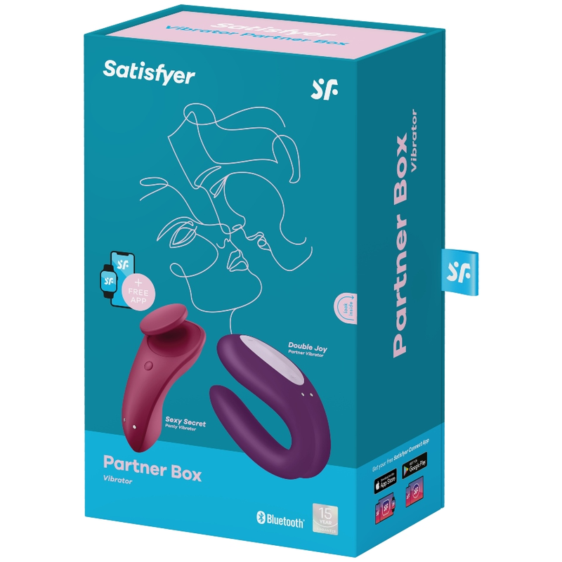 Satisfyer Partner Box 1 med parvibratorer