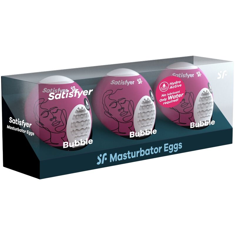 Satisfyer 3 masturbatorägg Bubble