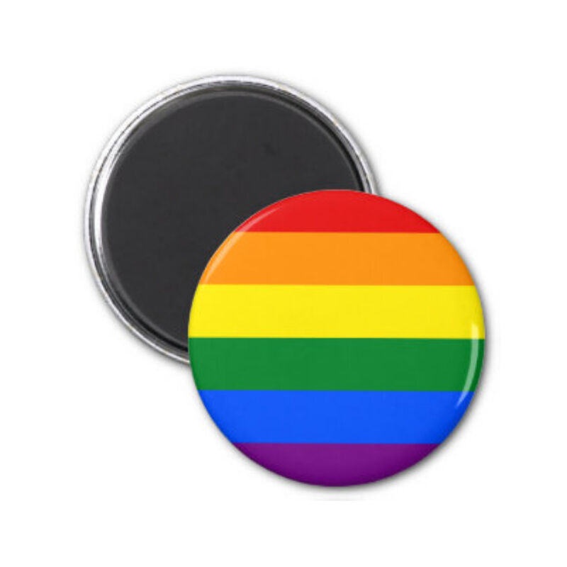 Magnet med LGBT-regnbågsflagga