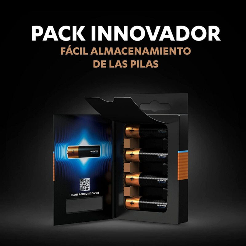 Duracell Optimum 200 alkaliskt batteri AA LR6 4-pack