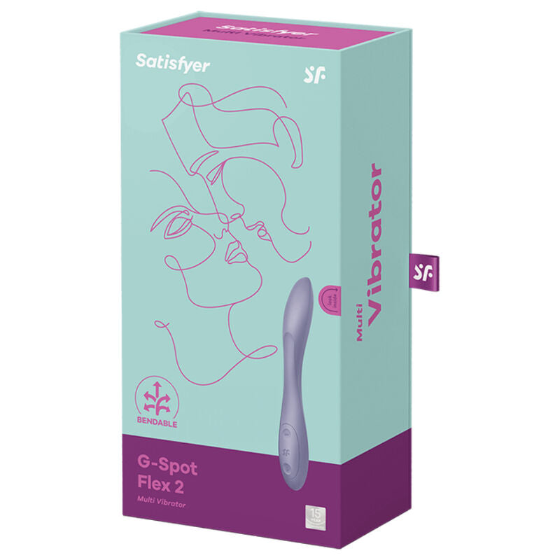 Satisfyer G-Spot Flex 2 multi vibrator i lila