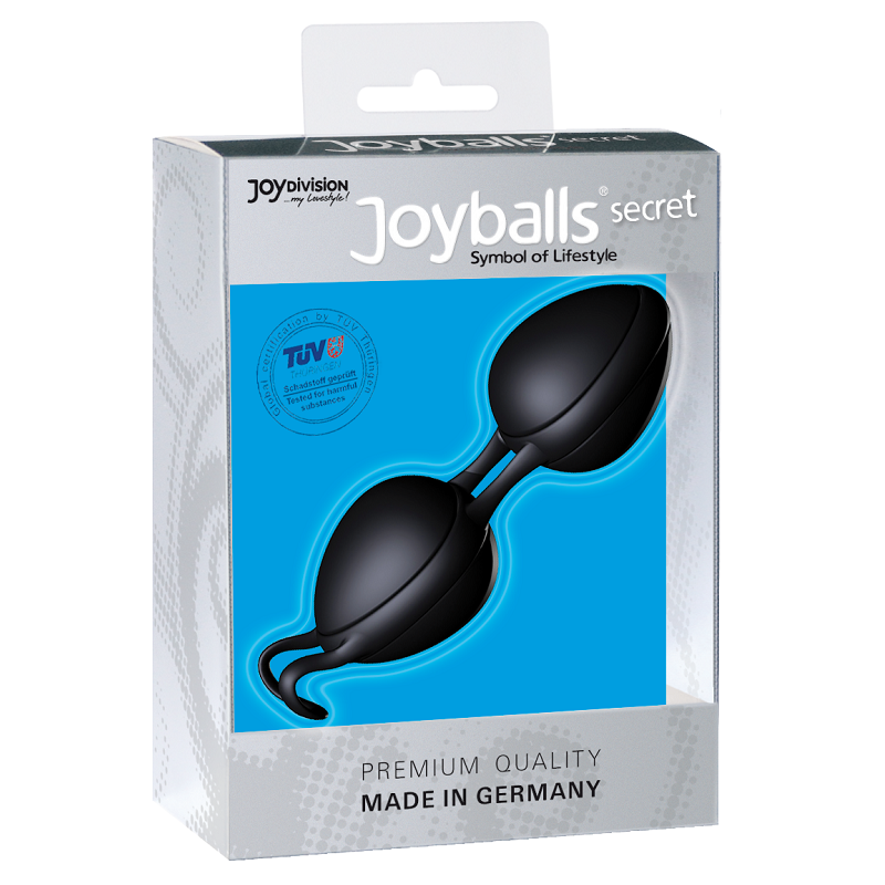 JOYDIVION JOYBALLS - Svarta kinesiska vaginala kulor