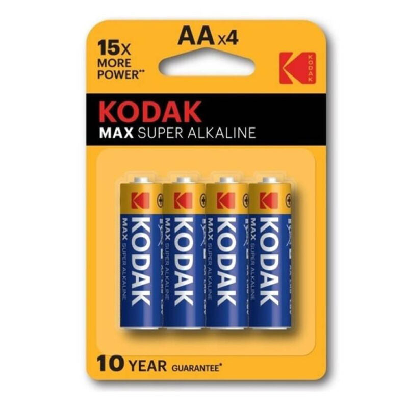 KODAK MAX AA alkaliskt batteri i blisterförpackning