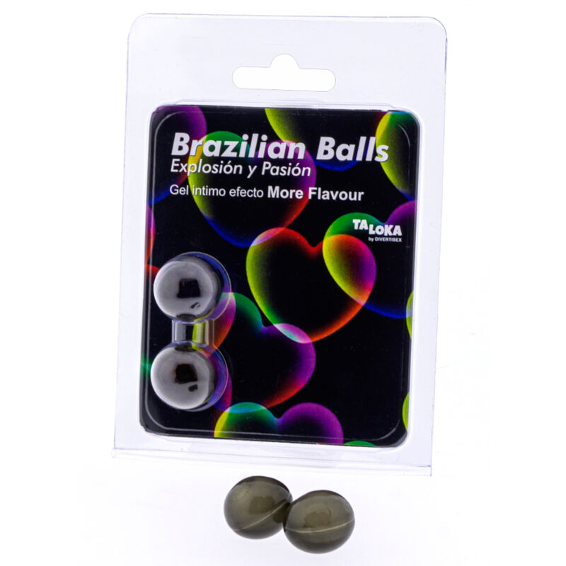 TALOKA 2 Brazilian Balls Exciting Gel för intima stunder