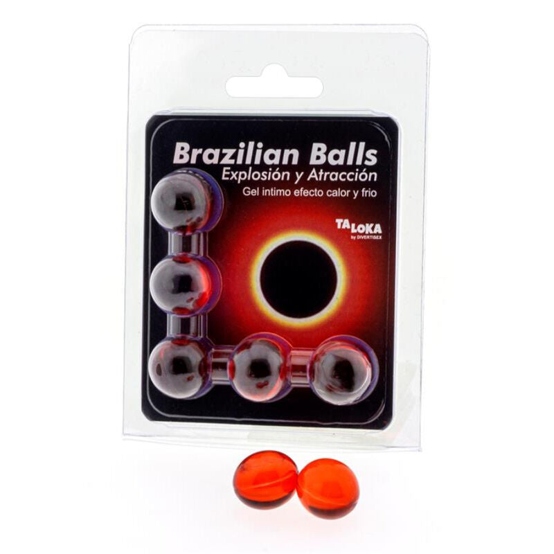TALOKA 5 Brazilian Balls Hot & Cold Effect Exciting Gel