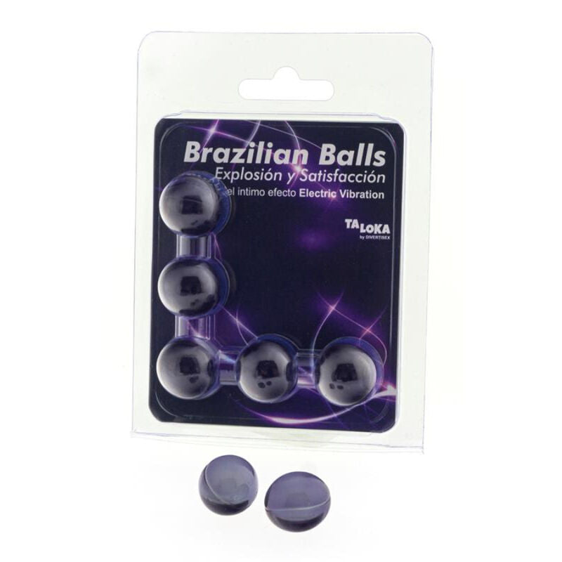 TALOKA 5 Brazilian Balls med elektrisk vibrerande effekt