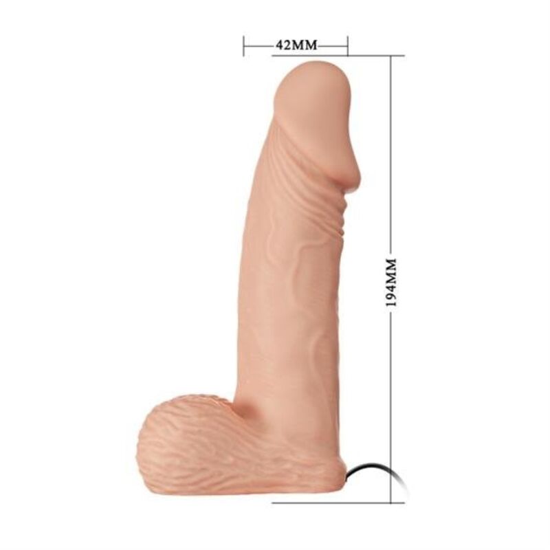 BAILE - ULTRA PASSIONATE HARNESS 19,4 CM NATURLIG