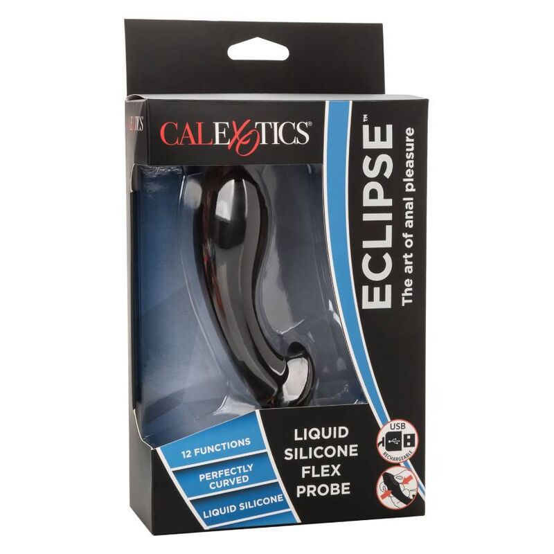 Eclipse Liquid Silicone Flex Probe för anal njutning
