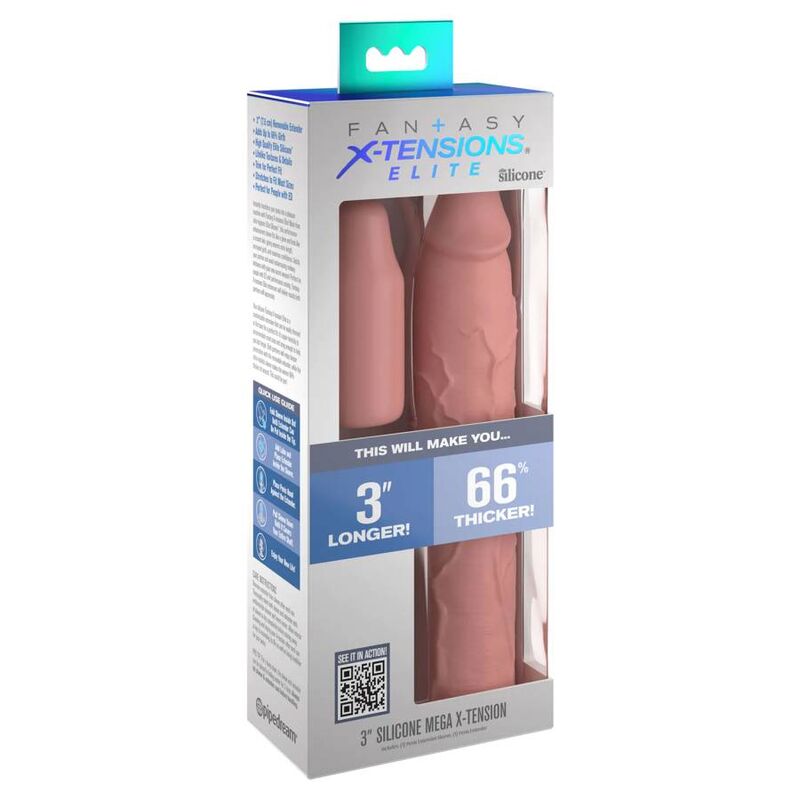 Fantasy X-tensions Sleeve 22,86 cm med 7,62 cm plug