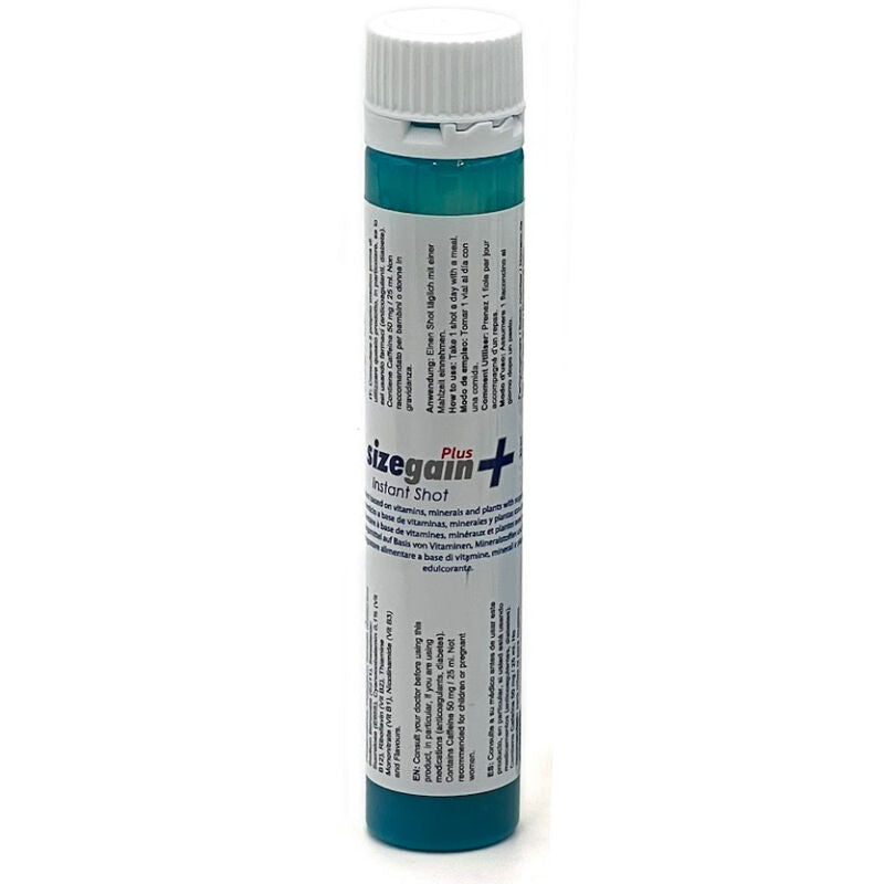 SizeGain Plus Instant Shot manlig energisator 5 enheter