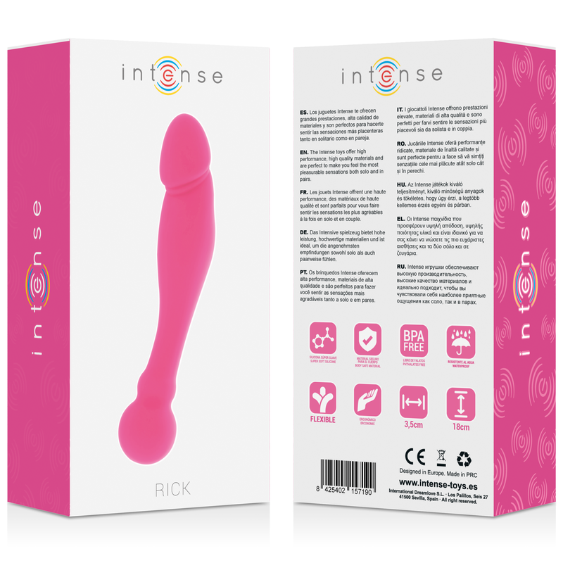 Intense Silicone Rick Dual Pink sexleksak