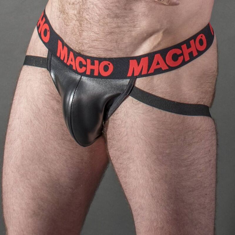 MACHO - MX25RC JOCK RÖD LÄDER S