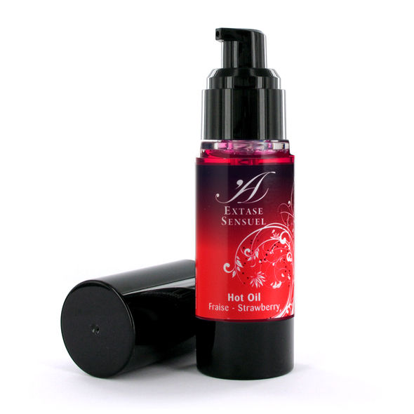 EXTASE SENSUAL - JORDGUBBSVÄRME STIMULERANDE OLJA 30 ML