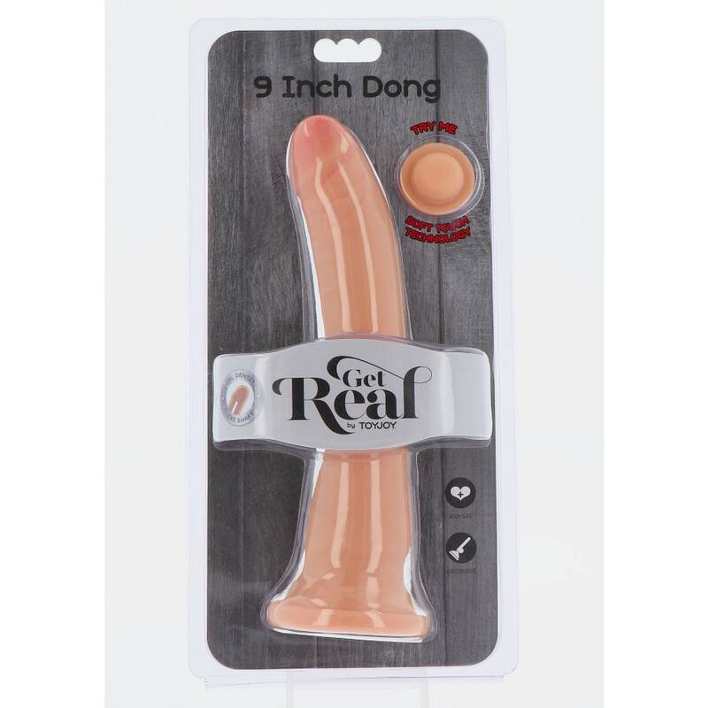 GET REAL Dual Density Dong 20,5 cm i köttfärg