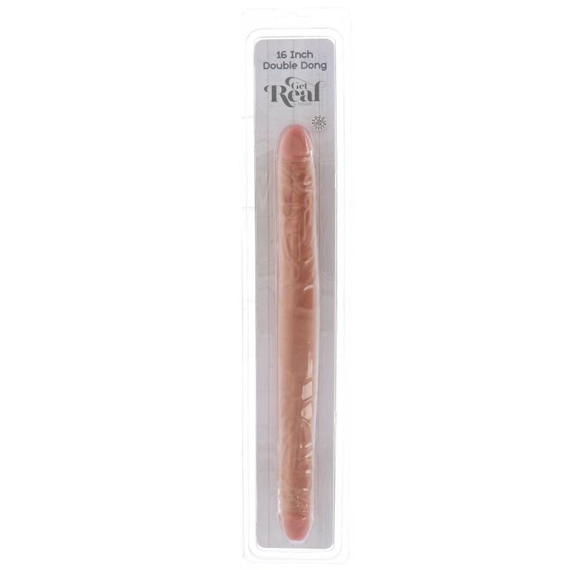 Get Real Double Dong 40 cm i hudfärg
