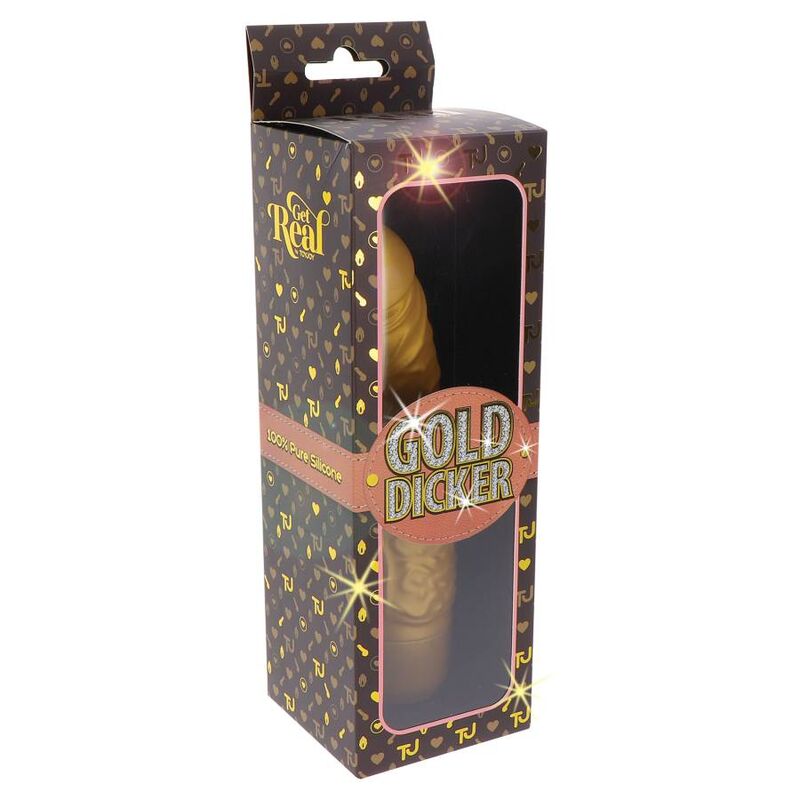 Gold Dicker Original Vibrator i guld