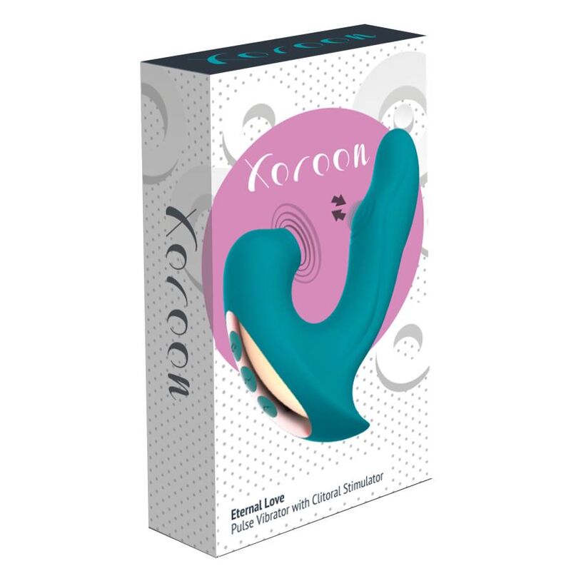 XOCOON ETERNAL LOVE VIBE STIMULATOR i grön färg