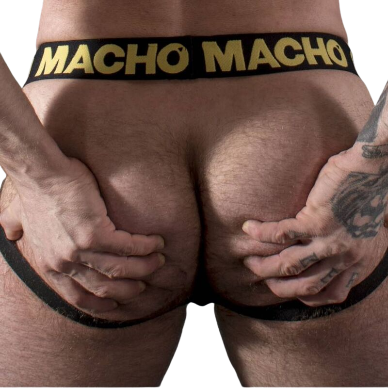 MACHO - MX25AC JOCK GUL LÄDER M