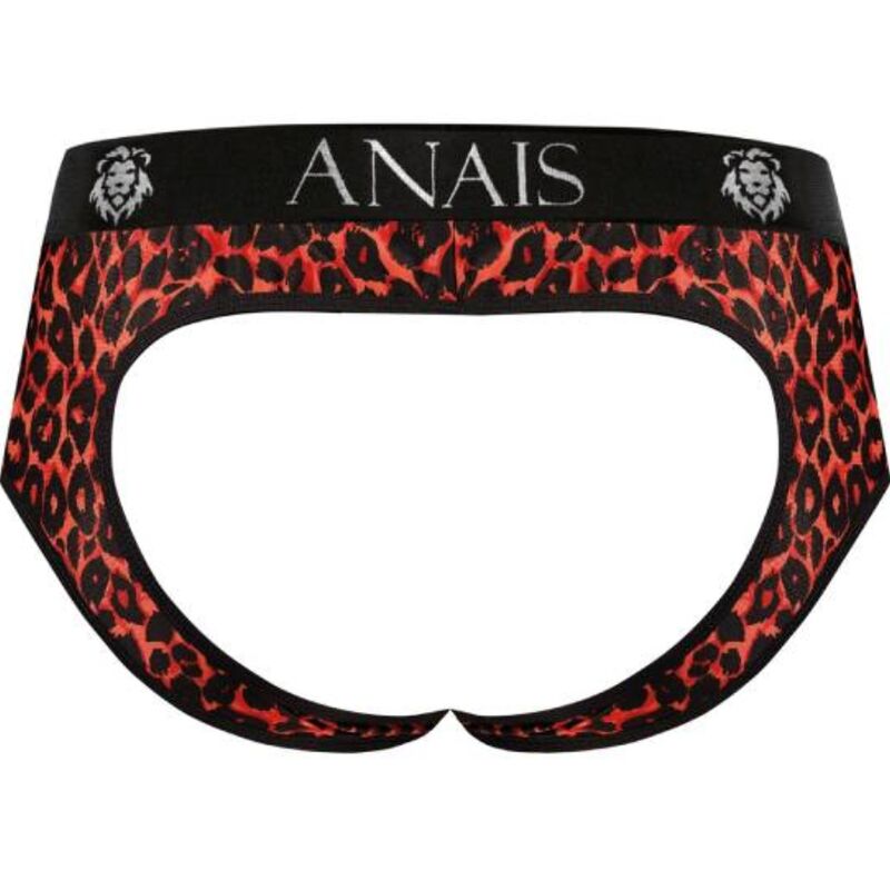 ANAIS MEN Tribal Jock Bikini XL i röd mikrofiber