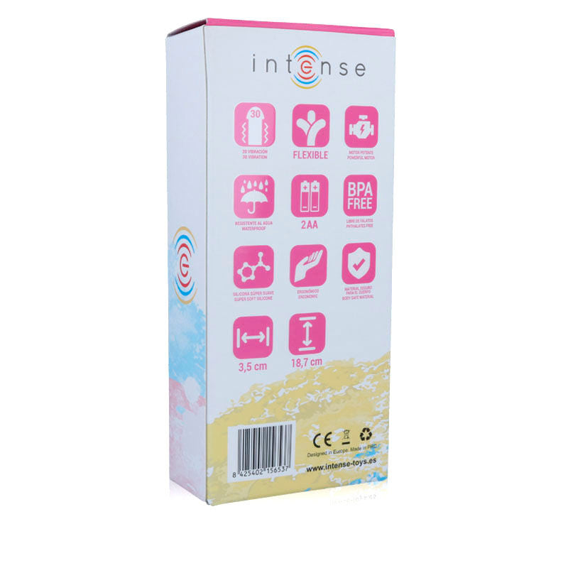 INTENSE Leo vibrator i rosa silikon