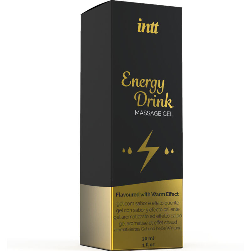 INTT Massagegel med smak av energidryck 30 ml