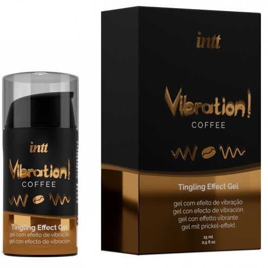 INTT Massagegel med kaffearom och värmeeffekt 30 ml