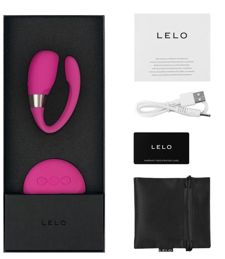 LELO Tiani 3 Fuchsia massager för par