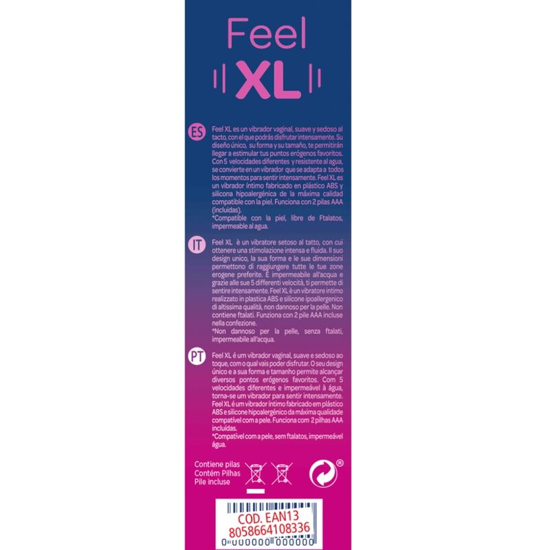 CONTROL - FEEL XL VIBRERANDE BULLET