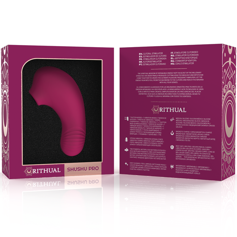 RITHUAL SHUSHU PRO klitorisstimulator i elegant design