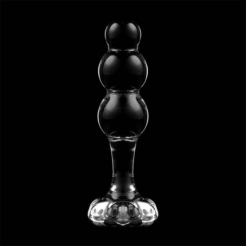 NEBULA SERIES BY IBIZA analplugg i borosilikatglas, 10.5 cm
