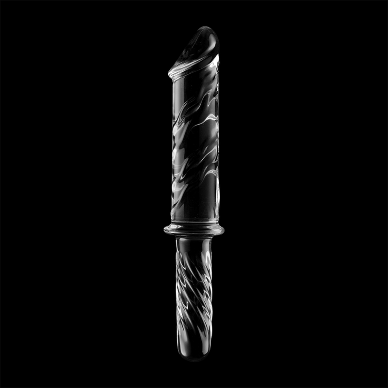NEBULA SERIES BY IBIZA Model 24 dildo i borosilikatglas, 28,5 cm