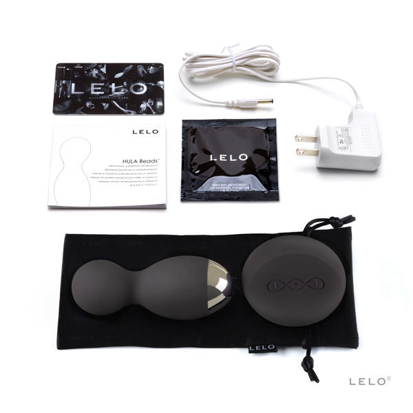 LELO HULA Beads™ svarta nöjeskulor