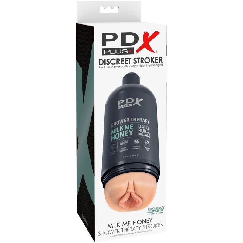 PDX PLUS - Stroker Masturbator Discreet Design av Shampoo Flaska
