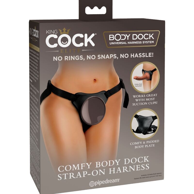 KING COCK - ELITE COMFY JUSTERBART SÄNGHARNES