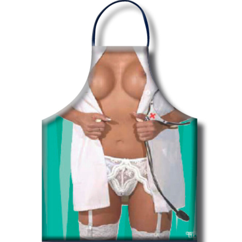 DIABLO PICANTE - KVINNLIG SJUKSKÖTERSKA APRON