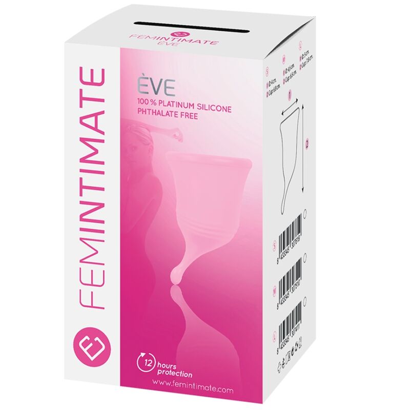 FEMINTIMATE Eve ny silikon menstruationskopp storlek M