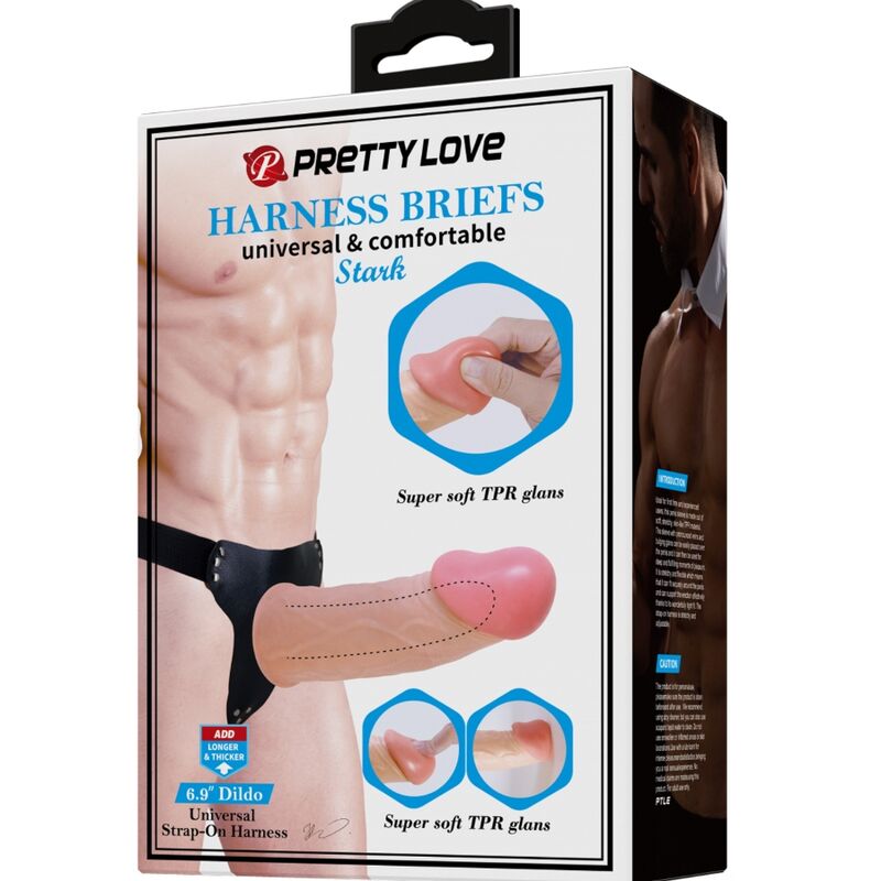 Pretty Love Harness Stark Comfortable för stimulans och penetration