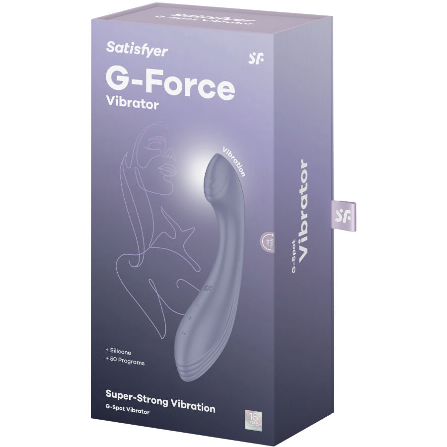 Satisfyer G-Force G-punktsvibrator i lila