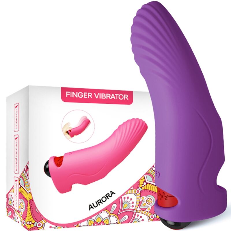 ARMONY Aurora Vibrator Finger Purple